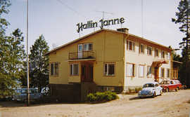 Kerho-ravintola sai 1960-vaihteessa nimen Hallin Janne.