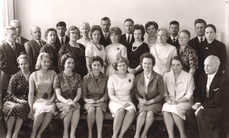 Jämsän yhteiskoulun opettajia lukuvuonna 1962 - 63
