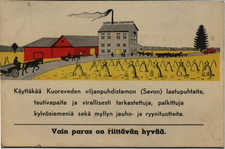 Paavo Savon postikortti Kuoreveden Vehnämyllystä
