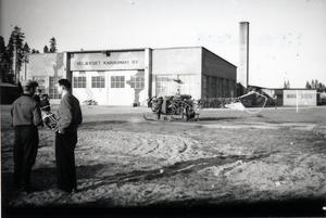 Finland’s first helicopter at Veljekset Karhumäki Oy works