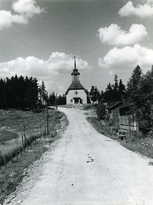 Jämsänkosken kirkko v. 1935, kuva Anna Salonen, Jämsä