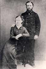 Beda and Elieser Johansson, approx. 1882.
