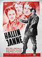 Veijo Pietiläinen,  (c) Fenno-Filmi,  Yksi Hallin Janne -elokuvan mainosjulisteista