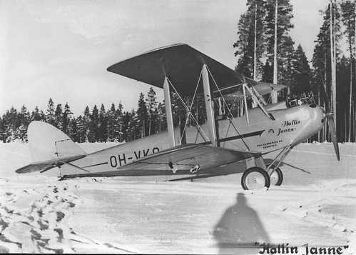 De Havilland Moth, ”Hallin Janne”