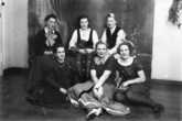 Jämsän kansanhuollon työntekijät 4.2.1944, Jämsän kaupunki: Anna Salosen kokoelmat