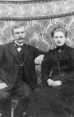   Valdemar Liukkonen ja hänen toinen vaimonsa Aleksandra Juhontytär Savio vuonna 1910. 