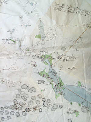 Jämsä, Juokslahti village in 1751