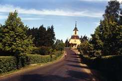 Jämsänkoski church in the 1960