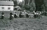 Pauli Nevalainen,  (c) Pauli Nevalainen,  Motocross-kisan lähtö 1950 - 60 lukujen vaihteessa.