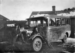 Jämsänkosken Liikenteen 1. linja-auto, reittillä Jämsä-Jyväskylä