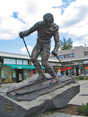 Juhani Heikka,  (c) Museo24,  Laskettelija-patsas 