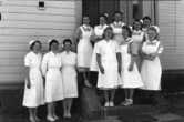 Jämsän sairaalan henkilökunta 31.5.1948, Jämsän kaupunki: Anna Salosen kokoelmat