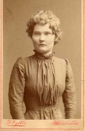 Immi Hellén seminaarilaisena 1880-luvun alussa