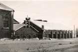   Part of Hovilanhaara paper mill from the direction of Kinula in 1945