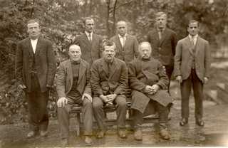 Board of Jämsänkoski mills employee sickness and funeral fund in the 1920s.