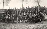   Workers of the Ab Jämsänkoski company in the early 1900s.