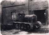   In the ‘million summer’ of 1920, a Podeus tank was acquired to serve as works hauler. It pulled sleighs on the Vilppula route.
