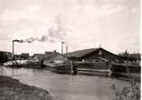   Barges and warehouses in Jämsänkoski harbour in 1916.