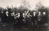   The mill also established its own band. Photo from 1905.