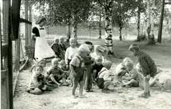 Day club for young children in 1947.