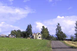 Cultural landscape in Arvaja Jämsä, that has developed after World War II. 