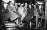   Weaving course at Heinäen 1950s