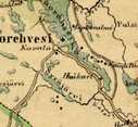 (c) Jyväskylän yliopisto, historian laitos,  Itäpuolen uusi tielinja 1800-luvulla