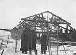 Tuntematon,   Jämsä-laivan nostoa v. 1908