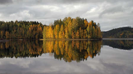 Vekkulan Saarijärveä syksyllä