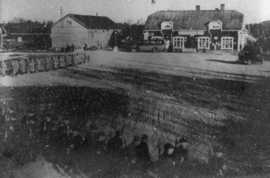 Jämsän keskusaukio 1930