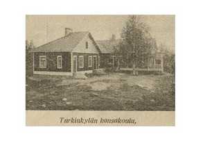 Turkinkylän kansakoulu 1920-luvulla